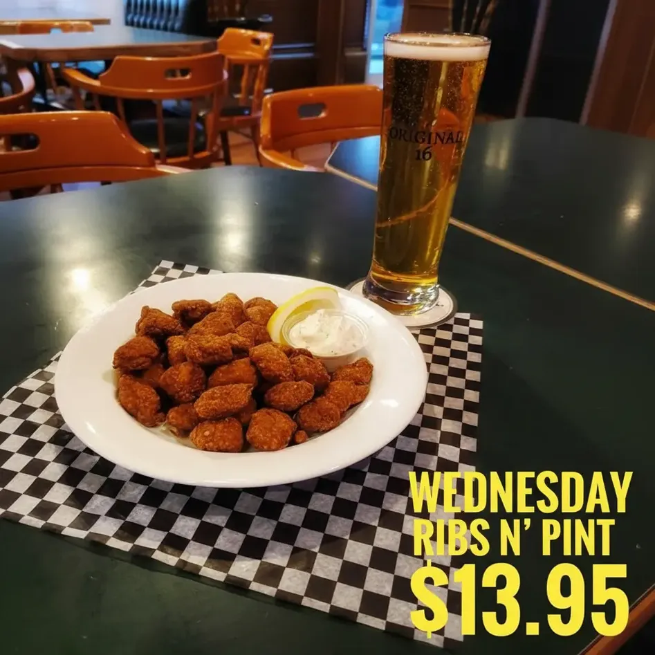 Dry Ribs - Famous pub appetizer at Colonial Pub & Grill Saskatoon